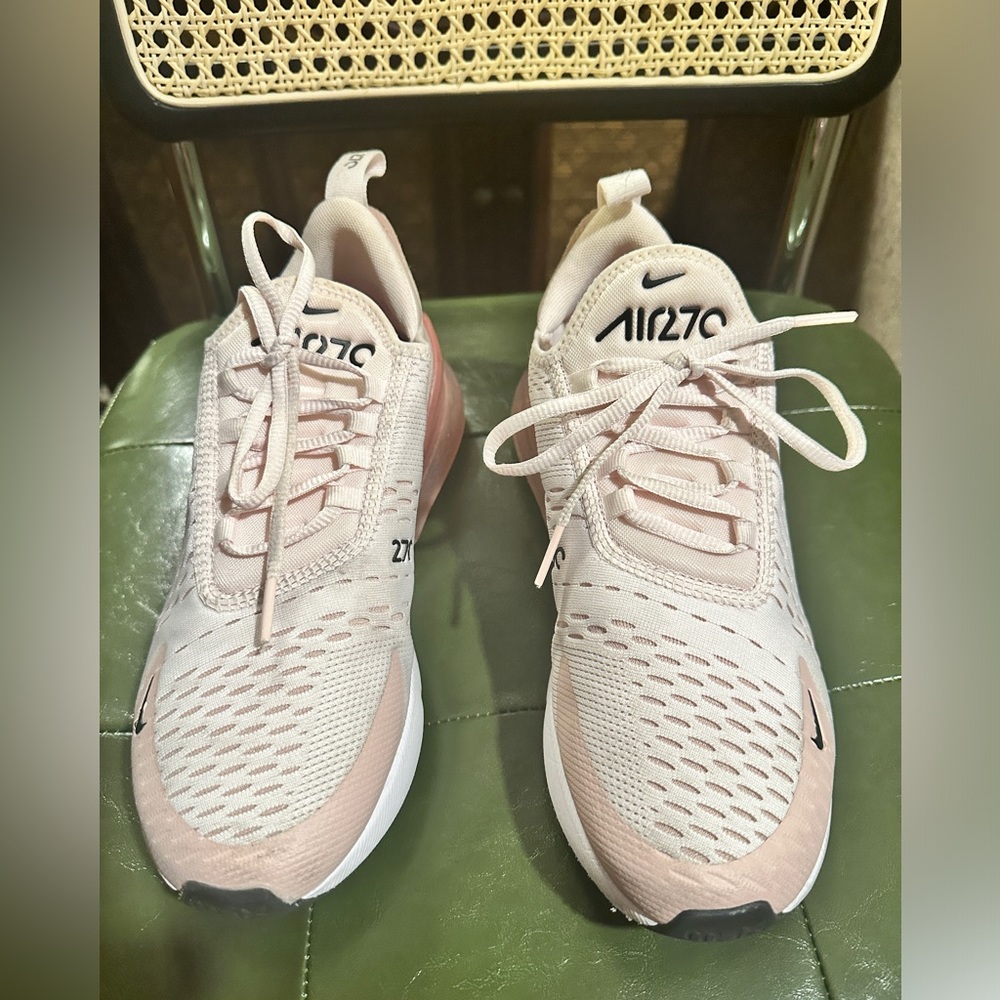 Nike Air 270 Pink Athletic Shoes